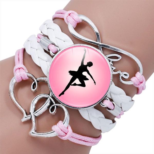 charm bracelets 2021 pink ballet girl bracelet personality hand woven multilayer crystal leather bangle dance class graduation souvenir, Golden;silver
charm bracelets 2021 pink ballet girl bracelet personality hand woven multilayer crystal leather bangle dance class graduation souvenir, Golden;silver