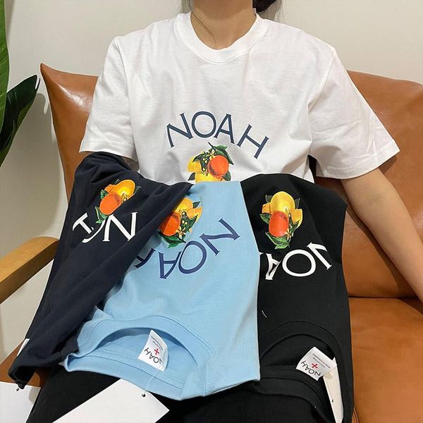 men's t-shirts noah 2021 logo short-sleeved cross fruit and women's tide brand t-shirt, White;black
men's t-shirts noah 2021 logo short-sleeved cross fruit and women's tide brand t-shirt, White;black