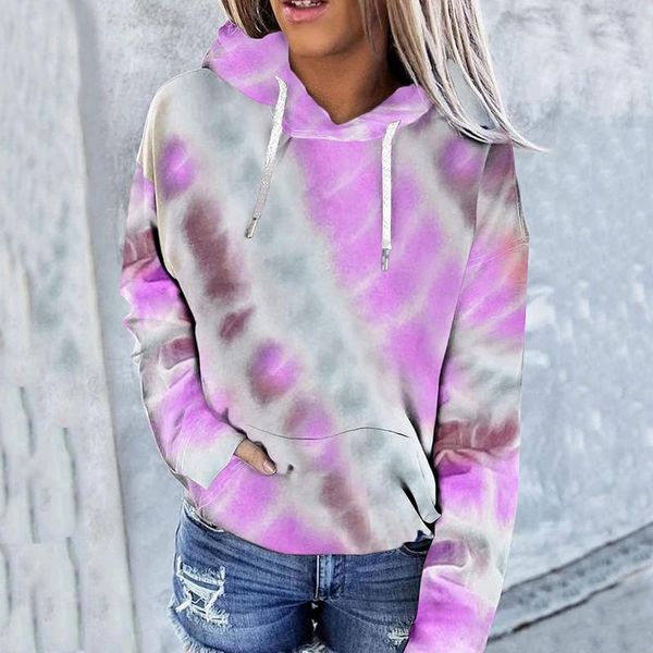 women's hoodies & sweatshirts women hooded sweatshirt tie dye printed long sleeve casual pullover clothes with pocket plus size moleto, Black
women's hoodies & sweatshirts women hooded sweatshirt tie dye printed long sleeve casual pullover clothes with pocket plus size moleto, Black