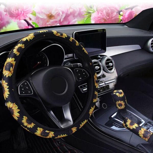 anti-slip sunflower print steering wheel cover hand brake protective casecover truck parts for auto decoration accessories covers
anti-slip sunflower print steering wheel cover hand brake protective casecover truck parts for auto decoration accessories covers