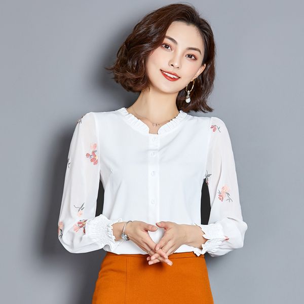 blusas plus size casual women and blouses chic chiffon blouse elegant shirt long sleeve shirts womens clothing 2640 210421, White
blusas plus size casual women and blouses chic chiffon blouse elegant shirt long sleeve shirts womens clothing 2640 210421, White