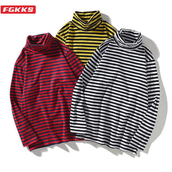 fgkks fashion brand men striped t-shirt spring summer men casual base tee shirt turtleneck long sleeve t shirts male 210623, White;black
fgkks fashion brand men striped t-shirt spring summer men casual base tee shirt turtleneck long sleeve t shirts male 210623, White;black