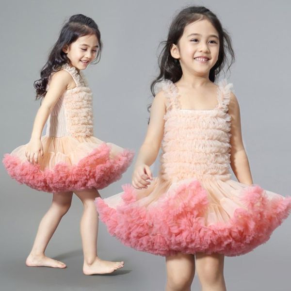 children baby girls sling tutu skirt princess fluffy soft tulle party performance wear for 0 1 2 3 4 5 6 7 8 years old girl's dresses, Red;yellow
children baby girls sling tutu skirt princess fluffy soft tulle party performance wear for 0 1 2 3 4 5 6 7 8 years old girl's dresses, Red;yellow