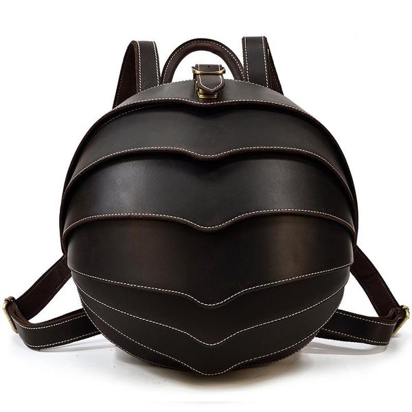 backpack 100% genuine leather daypack knapsack men shoulder lapbook bags vintage travel male rucksack
backpack 100% genuine leather daypack knapsack men shoulder lapbook bags vintage travel male rucksack