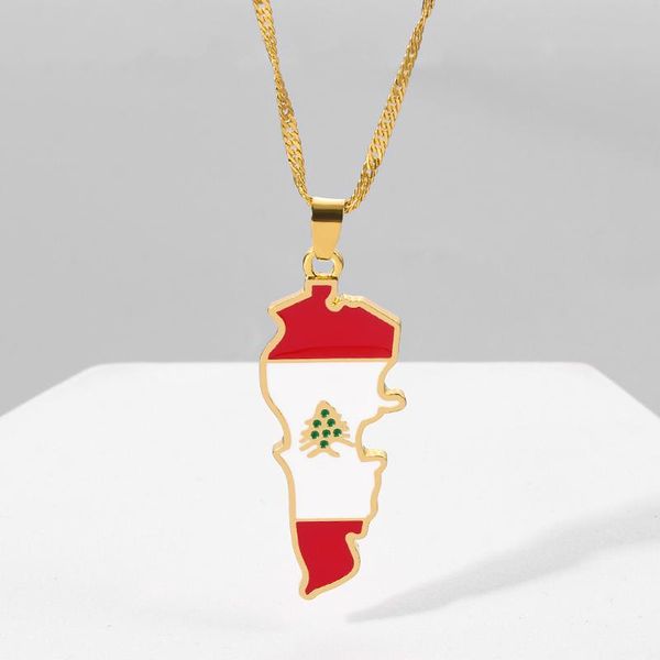 creative lebanon flag map necklace trendy women charm jewelry special gift memorial day national unique accessories pendant necklaces, Silver
creative lebanon flag map necklace trendy women charm jewelry special gift memorial day national unique accessories pendant necklaces, Silver