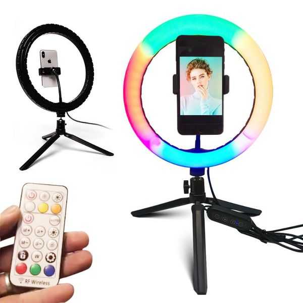 8/10 inch rgb ring fill light portable dimmable led selfie usb pography lamp with desk tripod for makeup video live flash heads
8/10 inch rgb ring fill light portable dimmable led selfie usb pography lamp with desk tripod for makeup video live flash heads