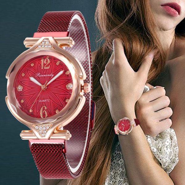wristwatches wj-8563 style fashion women's luxury watch steel strap analog quartz wristwatch ladies magnetic watches bracelet reloj lux, Slivery;brown
wristwatches wj-8563 style fashion women's luxury watch steel strap analog quartz wristwatch ladies magnetic watches bracelet reloj lux, Slivery;brown