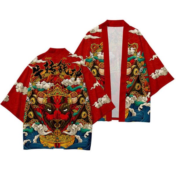 fashion japanese kimono cardigan pants chinese style men print coat robes trousers harajuku oriental clothing set ethnic, Red
fashion japanese kimono cardigan pants chinese style men print coat robes trousers harajuku oriental clothing set ethnic, Red
