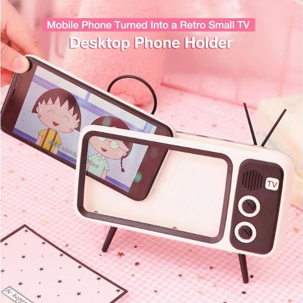 creative retro tv mobile phone holder table stand lazy bracket for home universal smartphone cellphone cell mounts & holders
creative retro tv mobile phone holder table stand lazy bracket for home universal smartphone cellphone cell mounts & holders