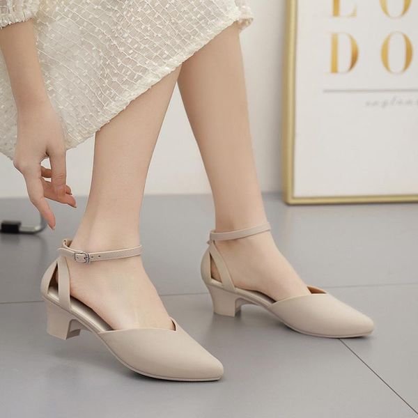 sandals women candy colors ankle buckle strap jelly shoes woman pointed toe v-open sandalias cut-out square med high heels, Black
sandals women candy colors ankle buckle strap jelly shoes woman pointed toe v-open sandalias cut-out square med high heels, Black