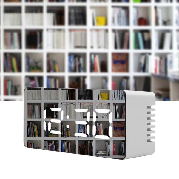 desk & table clocks mirror clock with snooze function usb battery operated alarm digital led display desktop
desk & table clocks mirror clock with snooze function usb battery operated alarm digital led display desktop