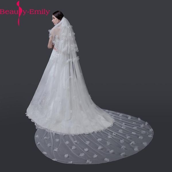 bridal veils beauty emily 3m white wedding veil charming 3 layers long with appliques cut edge head accessories, Black
bridal veils beauty emily 3m white wedding veil charming 3 layers long with appliques cut edge head accessories, Black