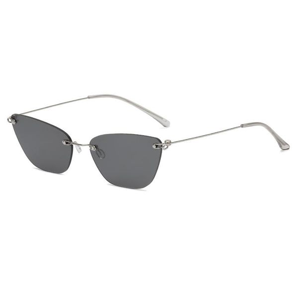 sunglasses women fashion small frame cat eye tide frameless ultra-light ocean lens men street driving glasses, White;black
sunglasses women fashion small frame cat eye tide frameless ultra-light ocean lens men street driving glasses, White;black