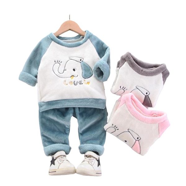 pajamas baby boys girls sleepwear children clothes set autumn winter flannel cartoon elephant sweater pants 2pcs kids suit 1-4y, Blue;red
pajamas baby boys girls sleepwear children clothes set autumn winter flannel cartoon elephant sweater pants 2pcs kids suit 1-4y, Blue;red