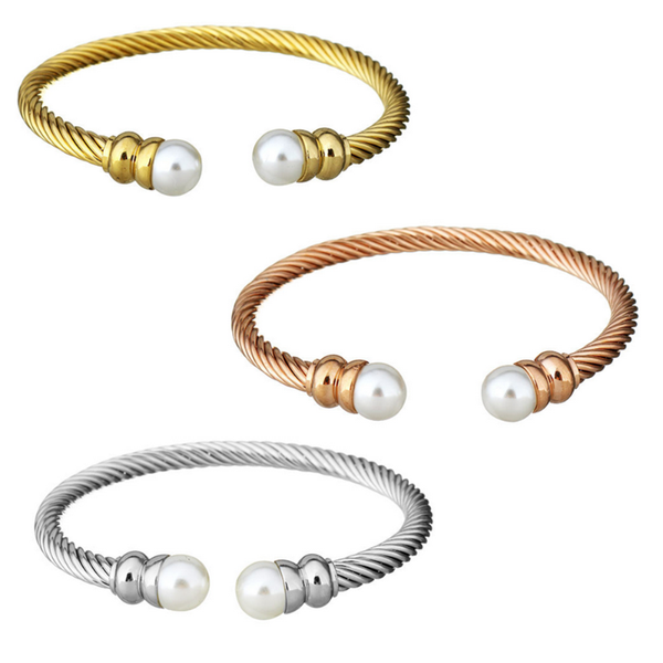 charm bracelets stainless steel trend open twisted wire bangle fashion women jewelry, Golden;silver
charm bracelets stainless steel trend open twisted wire bangle fashion women jewelry, Golden;silver