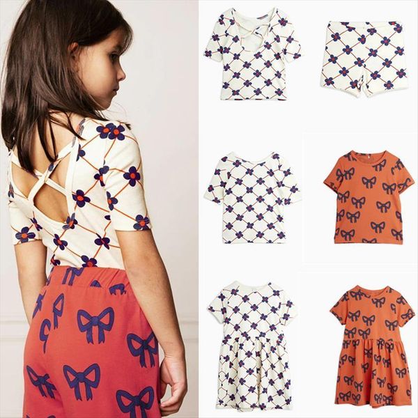 mini brand kids t shirts summer girls floral pattern dress short sleeve cotton fashion baby girl boys casual pants, White
mini brand kids t shirts summer girls floral pattern dress short sleeve cotton fashion baby girl boys casual pants, White
