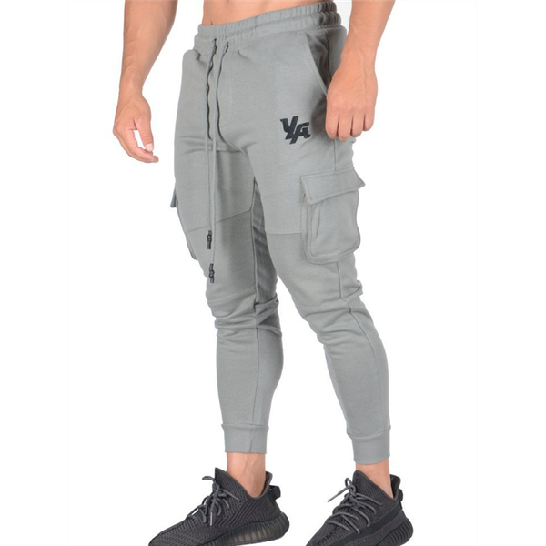 casual jogger pants men running sweatpants gym fitness workout track male sports cotton multi-pocket trousers sportswear men's, Black
casual jogger pants men running sweatpants gym fitness workout track male sports cotton multi-pocket trousers sportswear men's, Black