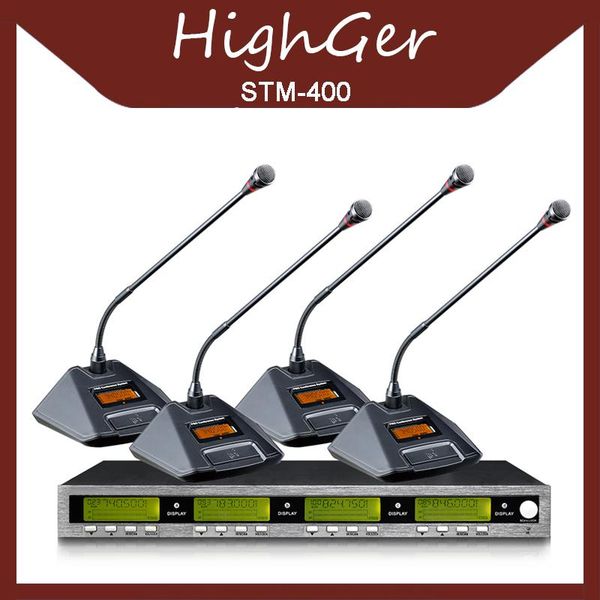 highger sistema di microfono senza fili professionale 4-channel monitor return of ear conference microphone uhf microphones
highger sistema di microfono senza fili professionale 4-channel monitor return of ear conference microphone uhf microphones