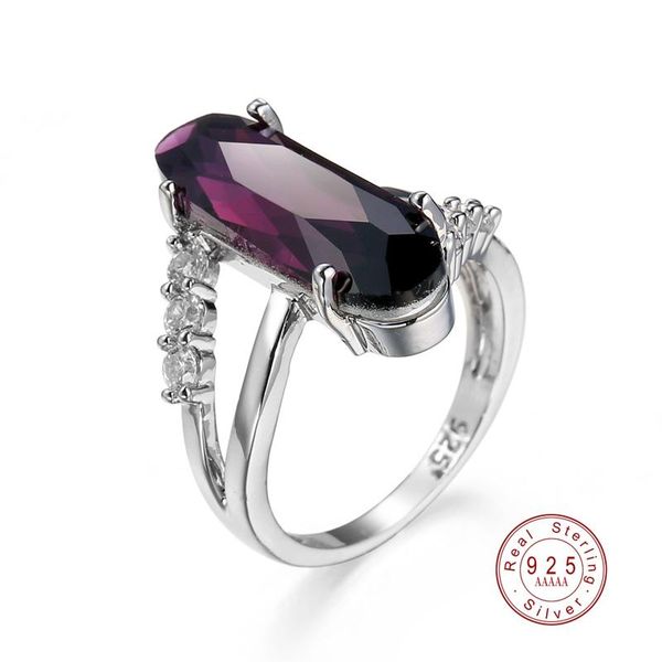 wedding rings classic fashion genuine silver color ring 2 ct purple zircon crystal jewelry engagement for women, Slivery;golden
wedding rings classic fashion genuine silver color ring 2 ct purple zircon crystal jewelry engagement for women, Slivery;golden