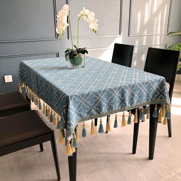 table cloth european style luxury tassel blue elegant flowers party modern art mantel mesa decoration ei50tc
table cloth european style luxury tassel blue elegant flowers party modern art mantel mesa decoration ei50tc