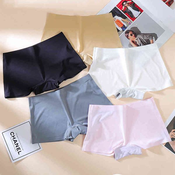 fashion ice silk short pants breathable cozy seamless boxer shorty femme panties women shorts, Black;pink
fashion ice silk short pants breathable cozy seamless boxer shorty femme panties women shorts, Black;pink