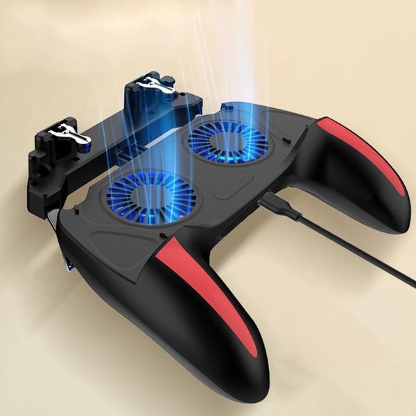 game controllers & joysticks mobile phone cooling fan radiator 6 finger trigger cellphone controller 77ha
game controllers & joysticks mobile phone cooling fan radiator 6 finger trigger cellphone controller 77ha