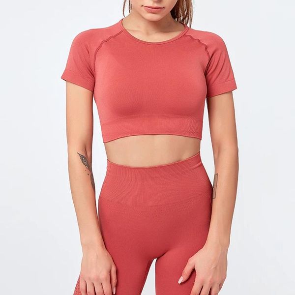 yoga outfit 2021 summer women's short sleeve activewear t-shirt wicking perfomance tights for workout running sports
yoga outfit 2021 summer women's short sleeve activewear t-shirt wicking perfomance tights for workout running sports