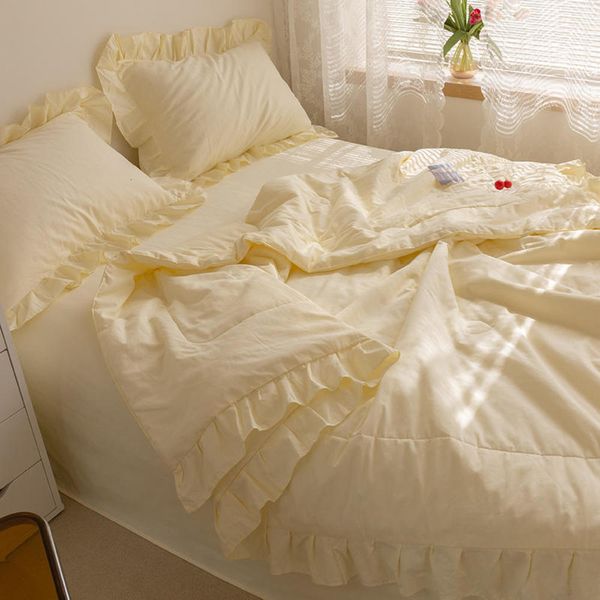 ins korean pure cotton water washed summer cool quilt 4-piece air conditioner lotus leaf thin
ins korean pure cotton water washed summer cool quilt 4-piece air conditioner lotus leaf thin