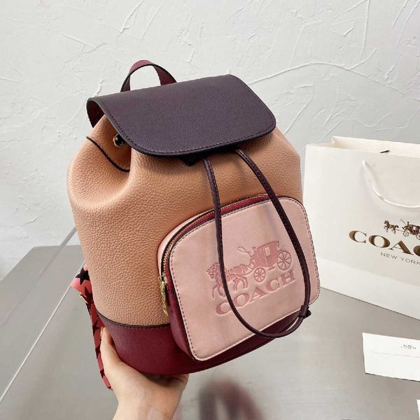 2021 new c color matching and horse drawn car large capacity backpack fashion versatile leather backpack zly
2021 new c color matching and horse drawn car large capacity backpack fashion versatile leather backpack zly