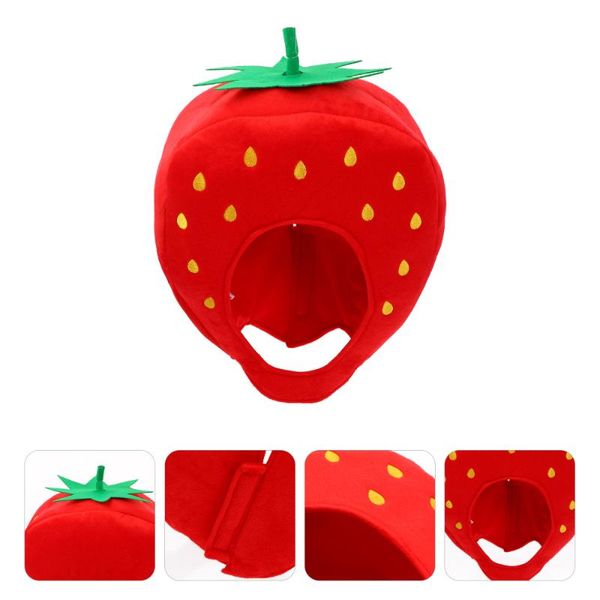 party hats 1pc adorable strawberry shape hat lovely headwear funny cosplay accessories
party hats 1pc adorable strawberry shape hat lovely headwear funny cosplay accessories