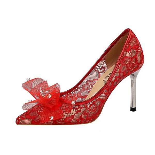 bow rhinestone lace wedding shoes fashion women pumps pointed toe high heels shallow party k0018 dress, Black
bow rhinestone lace wedding shoes fashion women pumps pointed toe high heels shallow party k0018 dress, Black