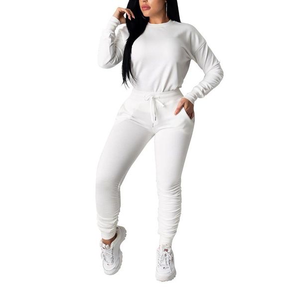 women's tracksuits women casual long sleeve two pieces tracksuit set solid color sweatshirt elastic waist trousers female loungewear ou, Gray
women's tracksuits women casual long sleeve two pieces tracksuit set solid color sweatshirt elastic waist trousers female loungewear ou, Gray
