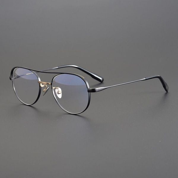 japan brand pure titanium glasses frame for men women pilot style light eyeglasses myopia prescription eyewear fashion sunglass, Black
japan brand pure titanium glasses frame for men women pilot style light eyeglasses myopia prescription eyewear fashion sunglass, Black