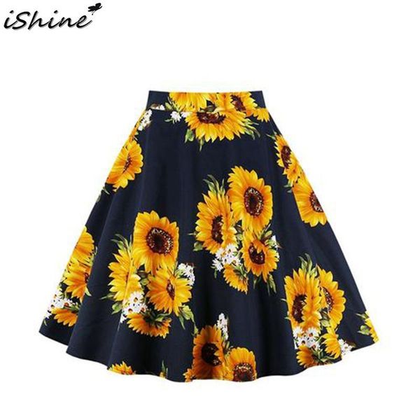 skirts increase size 3xl sunflower print ladies skirt high waist zipper cotton retro elegant 50s a word yellow blue, Black
skirts increase size 3xl sunflower print ladies skirt high waist zipper cotton retro elegant 50s a word yellow blue, Black