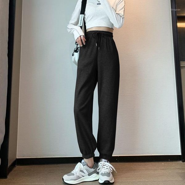 women's pants & capris sports 2021 autumn high waist slim casual loose drawstring leggings harlan, Black;white
women's pants & capris sports 2021 autumn high waist slim casual loose drawstring leggings harlan, Black;white
