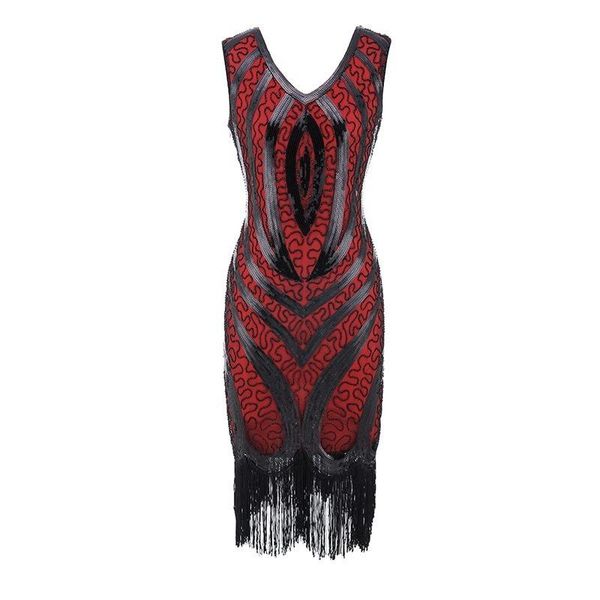 1920s gatsby charleston sequin fringe flapper dress vestido robe double v-neck sleeveless tiered tassel party casual dresses, Black;gray
1920s gatsby charleston sequin fringe flapper dress vestido robe double v-neck sleeveless tiered tassel party casual dresses, Black;gray