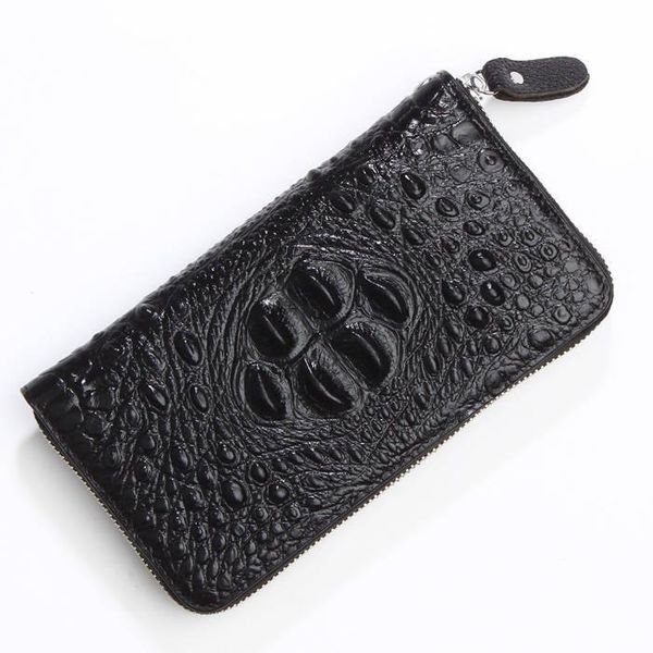 alligator business men's long wallets natural real leather male cow genuine cash purses clutch men card holders, Red;black
alligator business men's long wallets natural real leather male cow genuine cash purses clutch men card holders, Red;black