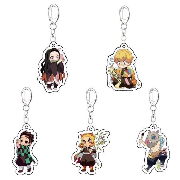 keychains anime demon slayer keychain tanjirou kamado nezuko tomioka giyuu kimetsu no yaiba acrylic key ring gifts, Silver
keychains anime demon slayer keychain tanjirou kamado nezuko tomioka giyuu kimetsu no yaiba acrylic key ring gifts, Silver