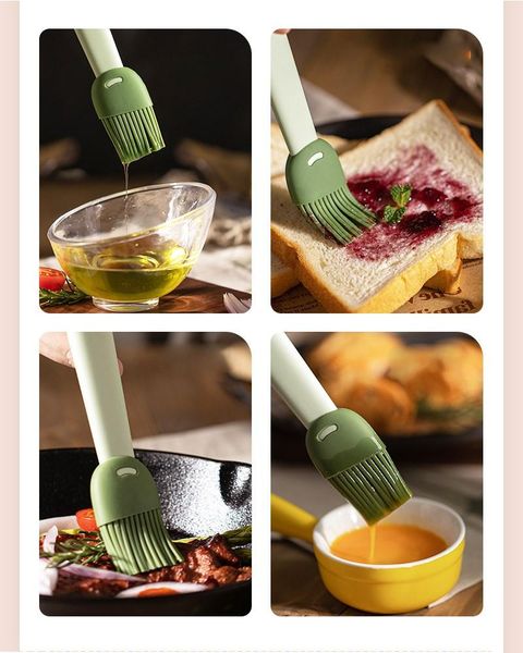 tools & accessories silicone oil bottle baking brush liquid honey brushes basting tool kitchen gadget apply evenly
tools & accessories silicone oil bottle baking brush liquid honey brushes basting tool kitchen gadget apply evenly