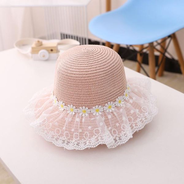 children's straw hat summer parent-child lace daisy shade beach fisherman caps & hats, Yellow
children's straw hat summer parent-child lace daisy shade beach fisherman caps & hats, Yellow