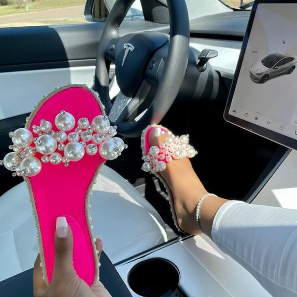 slippers 2021 summer candy color pearl outdoor wild leisure large size flip flops home durable sandals beach ms flop, Black
slippers 2021 summer candy color pearl outdoor wild leisure large size flip flops home durable sandals beach ms flop, Black