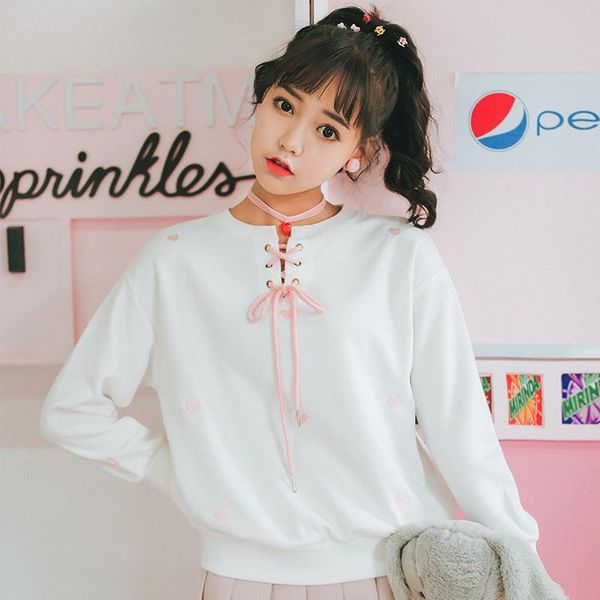 women's hoodies & sweatshirts 2021 autumn sweet women loose long sleeve preppy style pullover embroidery cute female, Black
women's hoodies & sweatshirts 2021 autumn sweet women loose long sleeve preppy style pullover embroidery cute female, Black