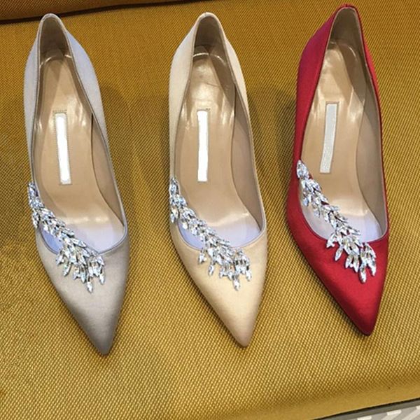 dress shoes satin high heels pointed toe shallow mouth ladies single crystal women pumps wheat spike decor wedding woman, Black
dress shoes satin high heels pointed toe shallow mouth ladies single crystal women pumps wheat spike decor wedding woman, Black