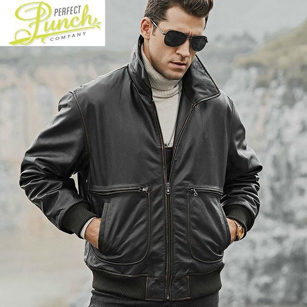 men's leather & faux genuine men cow 2021 jacket vintage autumn winter jackets for mens clothing casaco 179 yy778, Black
men's leather & faux genuine men cow 2021 jacket vintage autumn winter jackets for mens clothing casaco 179 yy778, Black
