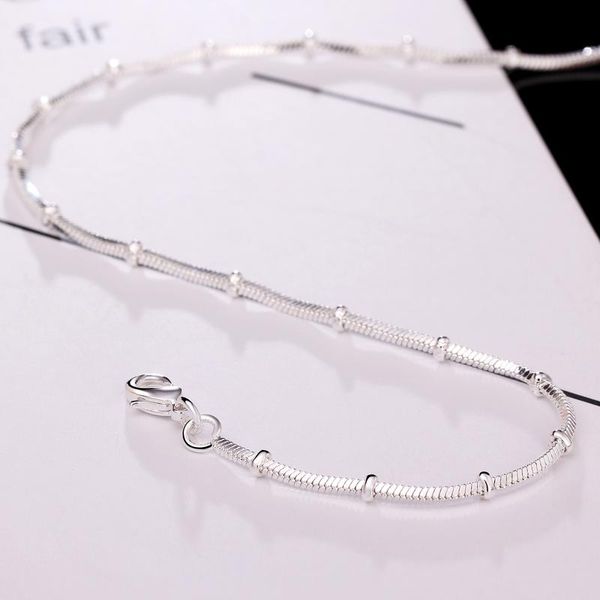 chains exquisite 925 sterling silver 18 inch snake chain bead necklace for men and women fashion charm jewelry party birthday gift
chains exquisite 925 sterling silver 18 inch snake chain bead necklace for men and women fashion charm jewelry party birthday gift