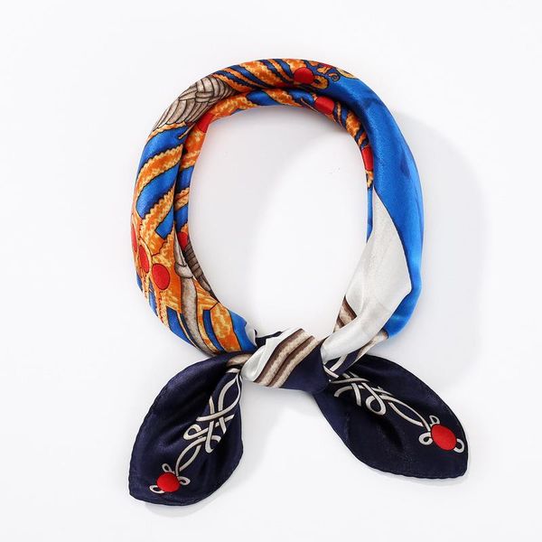 scarves 53*53cm soft silk scarf rider cloth print party decoration neckerchief four seasons present female, Blue;gray
scarves 53*53cm soft silk scarf rider cloth print party decoration neckerchief four seasons present female, Blue;gray
