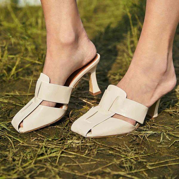 sandals spring thin high heel mule slippers women slip on outdoor slides fashion weave outside slipper elegant wedding shoes gza3, Black
sandals spring thin high heel mule slippers women slip on outdoor slides fashion weave outside slipper elegant wedding shoes gza3, Black