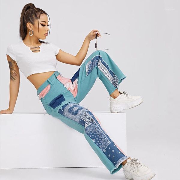 women's pants & capris trousers high waist denim pant lady 2021 retro print color matching loose straight leg street jeans western styl, Black;white
women's pants & capris trousers high waist denim pant lady 2021 retro print color matching loose straight leg street jeans western styl, Black;white