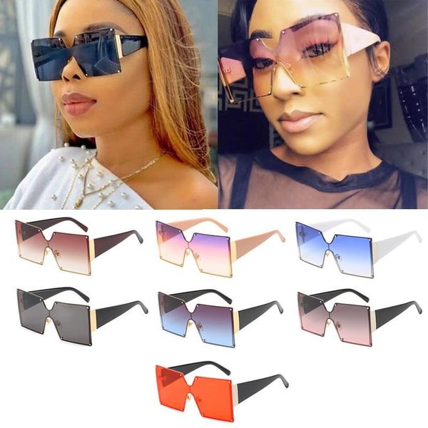 wholesale oversize square flat sunglasses for women vintage brand rivet gradient sun glasses uv400 eyewear female elegant shades, White;black
wholesale oversize square flat sunglasses for women vintage brand rivet gradient sun glasses uv400 eyewear female elegant shades, White;black