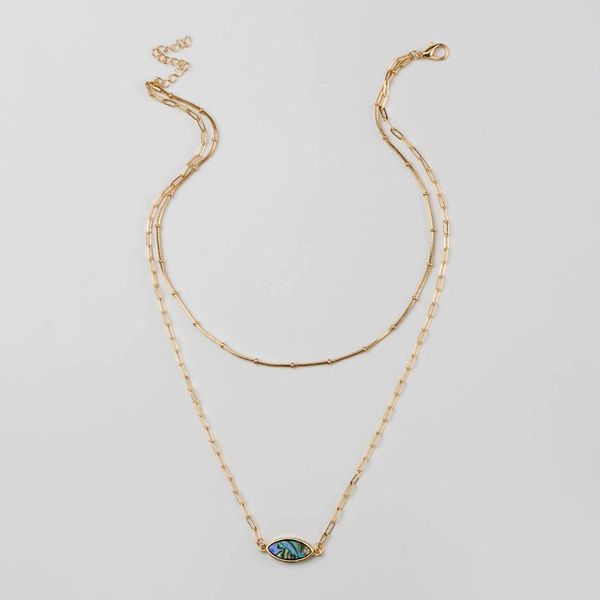 chains arrivals simple gold oval shape chain irregularity frame inlay abalone pearl pendant necklace for women fashion jewelry, Silver
chains arrivals simple gold oval shape chain irregularity frame inlay abalone pearl pendant necklace for women fashion jewelry, Silver